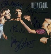 Fleetwood Mac - Autographed ‘Mirage' Vinyl Album Cover