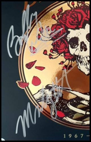 ‘The Best of the Grateful Dead’ Band Autographed Album Cover