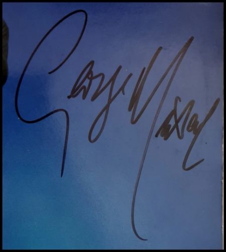 George Michael Autographed ‘Freedom’ 12inch Album Cover