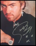 George Michael Autographed Glossy 8x10 Photograph