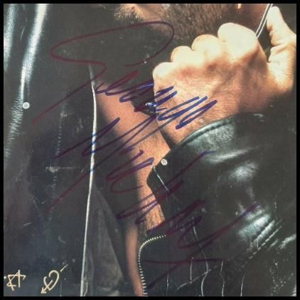 George Michael Autographed ‘Faith’ Record Album