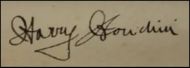 Harry Houdini Signature Cut