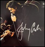 Johnny Cash - Autographed 'The Best of Johnny Cash' Album Cover