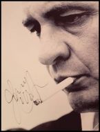 Johnny Cash Personally Signed Autographed Photograph