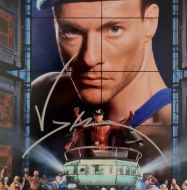 Jean-Claude Van Damme Autographed ‘Street Fighter’ Photograph