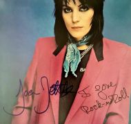 Joan Jett & The Blackhearts Autographed Album Cover