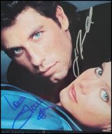 John Travolta & Olivia Newton-John Autographed ‘Two of a Kind’ Album Cover