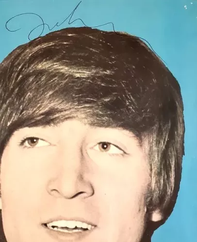 Personally Autographed Poster Board from John Lennon