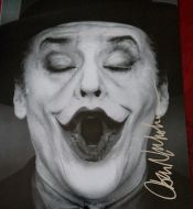 Jack Nicholson "The Joker" autographed photo