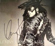Lenny Kravitz Autographed 'Mama Said' Album Cover