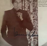Leonard Cohen Autographed 'Greatest Hits' Album Cover