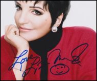 Liza Minnelli Autographed Photograph