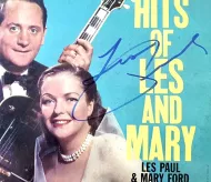 Les Paul Autographed ‘Hits of Les and Mary’ Album