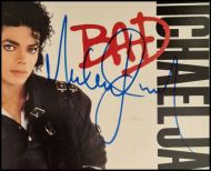 Michael Jackson Autographed – ‘BAD’ Vinyl Album