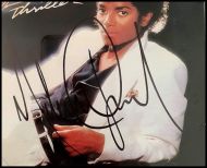 Michael Jackson Autographed ‘Thriller' CD Cover