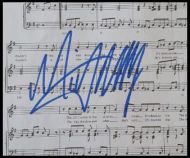 Mick Jagger Autographed 'Under My Thumb' Lyric Sheet