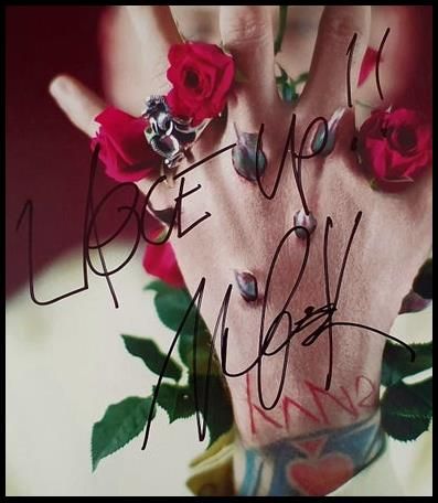 Machine Gun Kelly Autographed Record Album