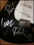 Metallica Band Members personally signed Guitar