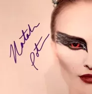 Natalie Portman Autographed ‘Black Swan’ Photograph