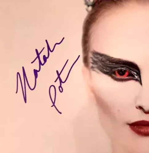 Natalie Portman Autographed ‘Black Swan’ Photograph