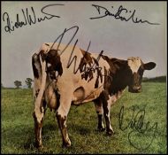 Pink Floyd - Fully Autographed ‘Atom Heart Mother' Album Cover