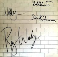 Pink Floyd - Autographed 'The Wall' Album Cover