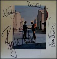 Pink Floyd - Autographed 'Wish You Were Here' Album Cover