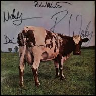 Pink Floyd - Fully Autographed ‘Atom Heart Mother' Album Cover