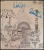 Pink Floyd - Autographed 'Relics' Album Cover