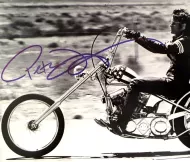 Peter Fonda Autographed ‘Easy Rider’ Photograph
