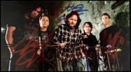 Pearl Jam Band Autographed Color 8x10 Photograph
