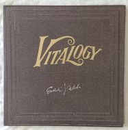 VITALOGY LP original release vinyl SIGNED by Eddie Vedder