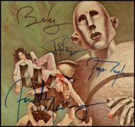 QUEEN Fully Autographed ‘News of the World' Album Cover