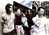 Radiohead Band Autographed Promotional Photograph