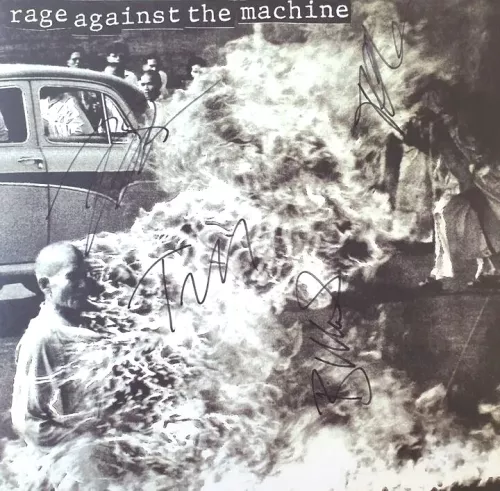 Rage Against the Machine ‘Self-Titled’ Album Cover