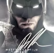 Robert Pattinson Autographed 'The Batman' Photograph