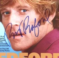 Robert Redford Autographed ‘Collector's Edition’ Magazine Cover