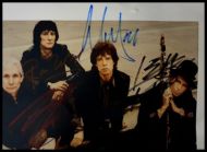 The Rolling Stones Fully Autographed Photograph