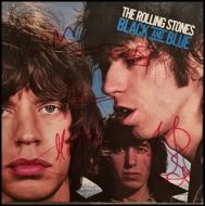 The Rolling Stones Autographed 'Black & Blue' Album Cover