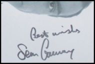Sean Connery Autographed ‘James Bond 007’ B&W Photograph