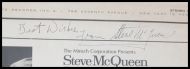 Steve McQueen Autographed Record Album - The Thomas Crown Affair