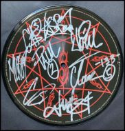 Slipknot Fully Autographed Vinyl Record