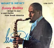 Sonny Rollins Autographed 'What’s New' Record Album