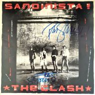 The Clash Autographed 'Sandinista!' Autographed Album Cover