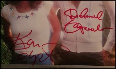 Autographed - The Carpenters ‘Horizon’ Album Cover