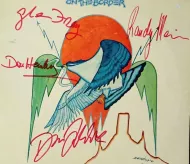 The Eagles - Autographed 'On The Border' Album Cover