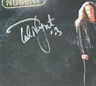 Ted Nugent Autographed ‘NUGENT’ Album Cover
