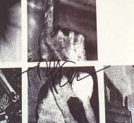 Trent Reznor Autographed ‘Bad Witch’ Nine-inch Nails Album Cover