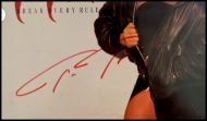 Tina Turner Autographed 'Break Every Rule' Album Cover