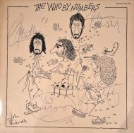 The Who Fully Autographed 'By Numbers' Album Cover
